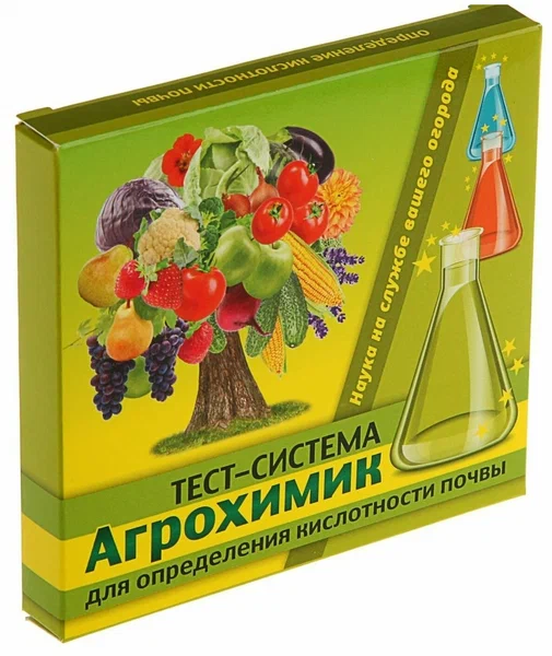 Тест-система для определения кислотности почвы, 1мл (5шт)