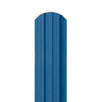 Металлический штакетник Ral 5005 0.40 см. М-профиль