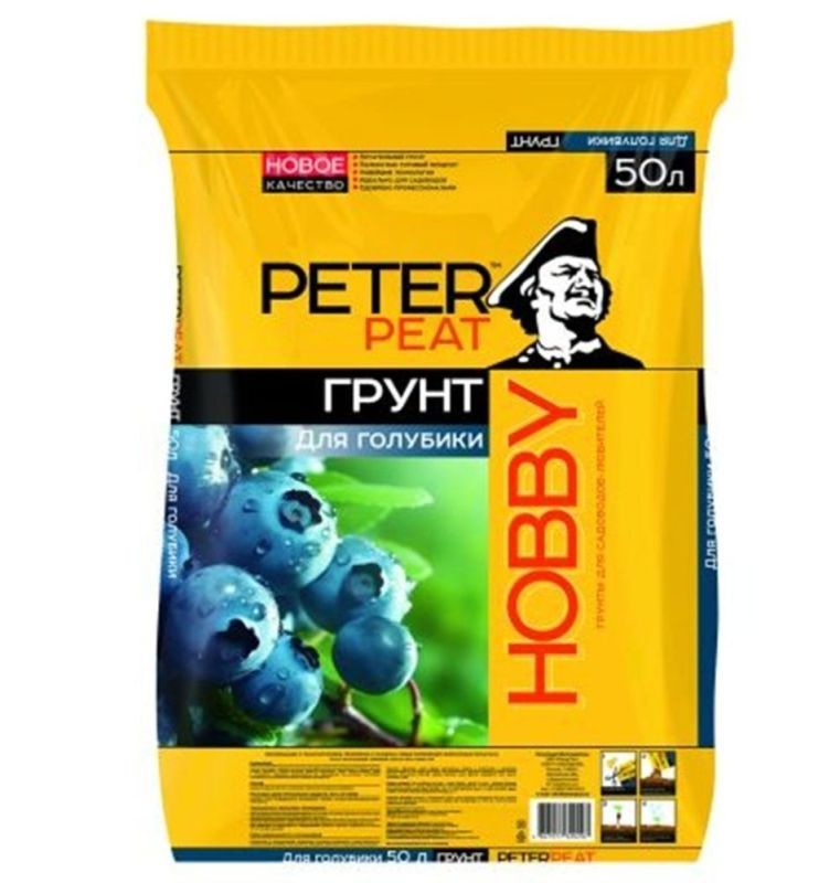 Грунт "для голубики" линия ХОББИ 50л