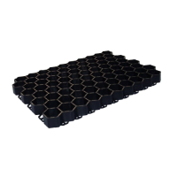 Газонная решетка черная (600х400х40)
