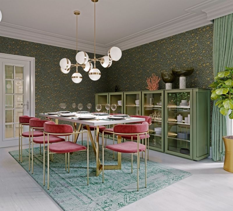 Флизелиновые обои Milassa Полинезия Plz4 005 для стен спальни