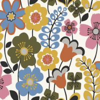 Флизелиновые обои Aura Magic Flowers 0.53x10.05 арт.FD25825