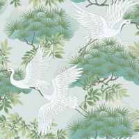 Флизелиновые обои York Ronald Redding Tea Garden 0.68x8.2 арт.AF6589