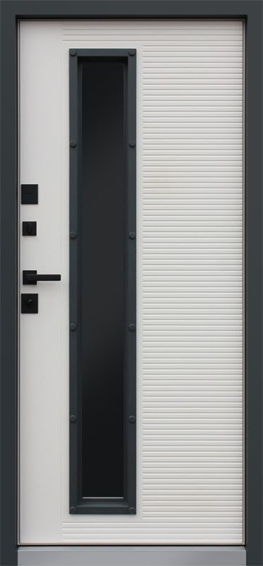 Дверь Терморазрыв 3К «TRENTO с окном»