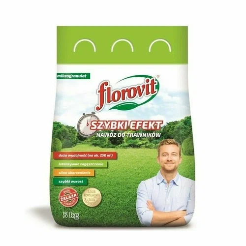 Florovit гранулированный для газонов с большим содержанием железа 5 кг