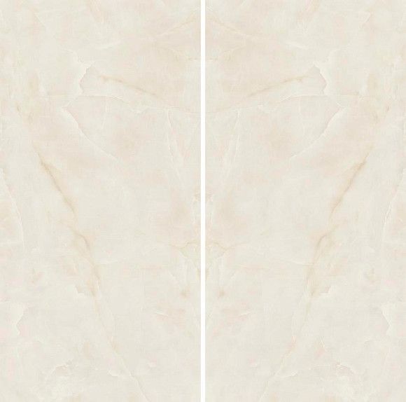 Керамогранит Onyx White Bookmatch Silk - 12mm ST