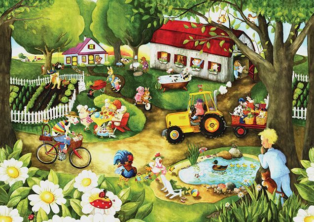 Фреска Сказочная ферма