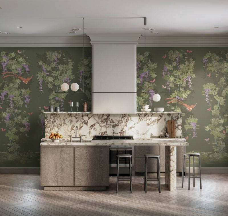 Флизелиновые фотообои Loymina Панорама (Вистерия) PNR3 015