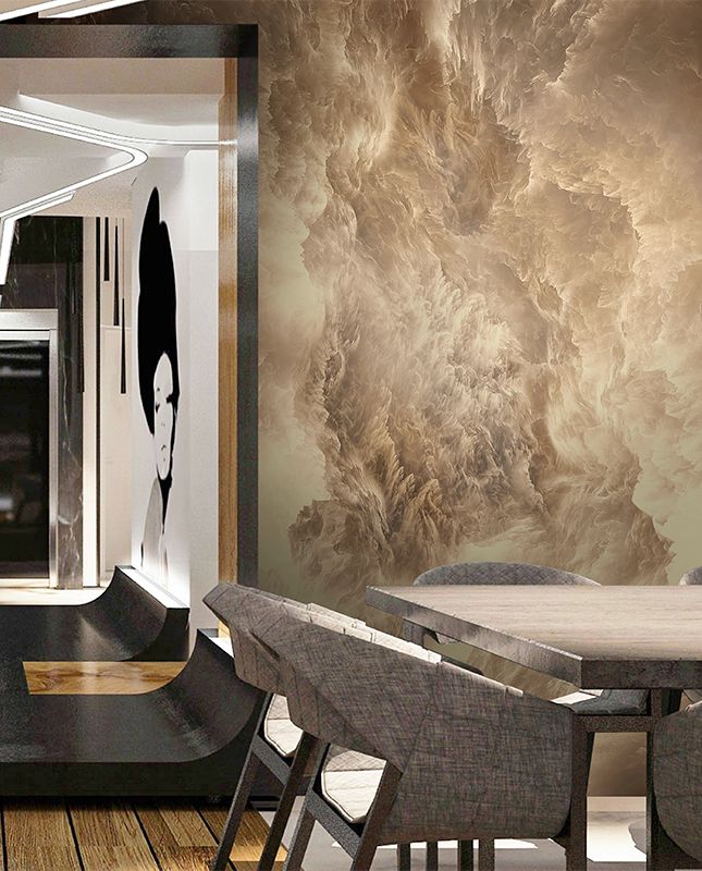 Фреска Elementum Небесная абстракция.  EL_026_col3