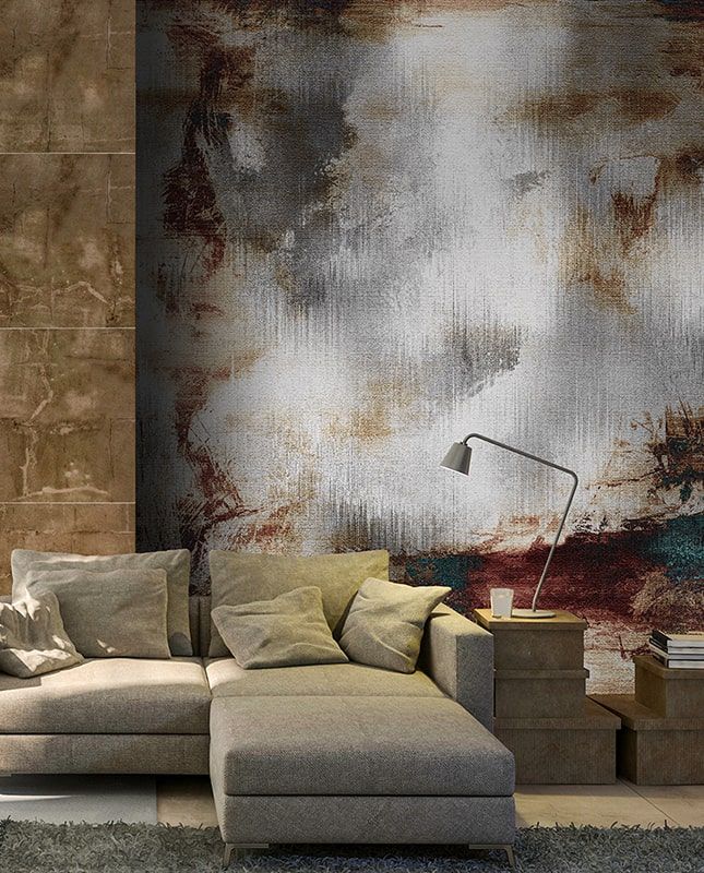 Графика Старая стена. Лофт. Абстракция.  ag0308