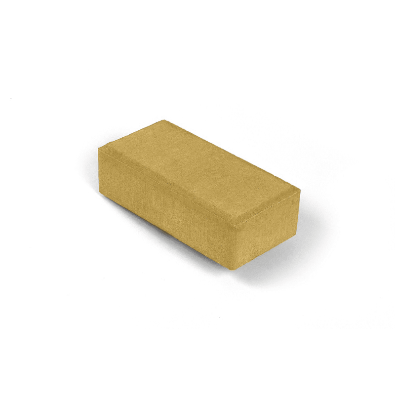 Брусчатка 2П4Ф Желтая (белый цемент) 40 мм