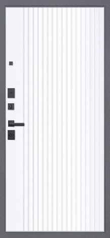 Стальная дверь ‭Беркут «матовый белый» АСД