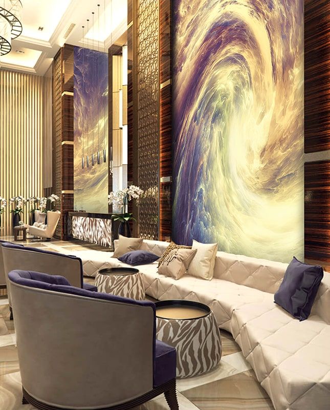 Фреска Elementum Небесная абстракция.  EL_029_col1