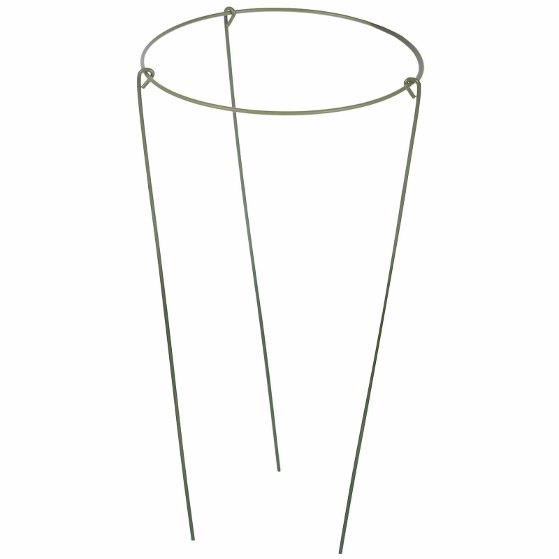 Опора для цветов круглая диаметр 50см , высота 90см коричневая