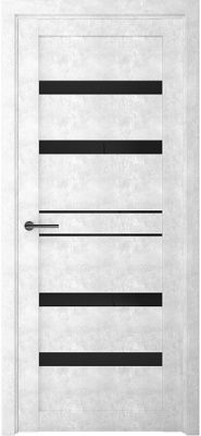 Дверь Дрезден ширина 60 см Стекло черное