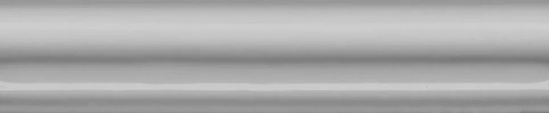 Бордюр Багет Клемансо серый темный глянцевый 15x3x1,6