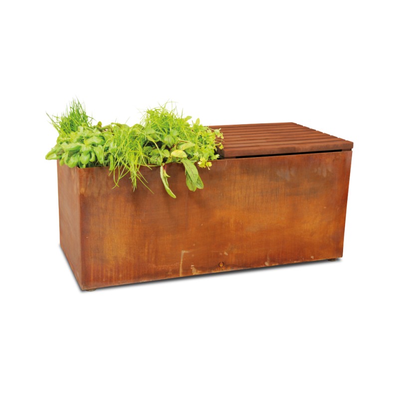 Тумба-скамья с емкостью длярастений / Herb Garden Bench (HG-B