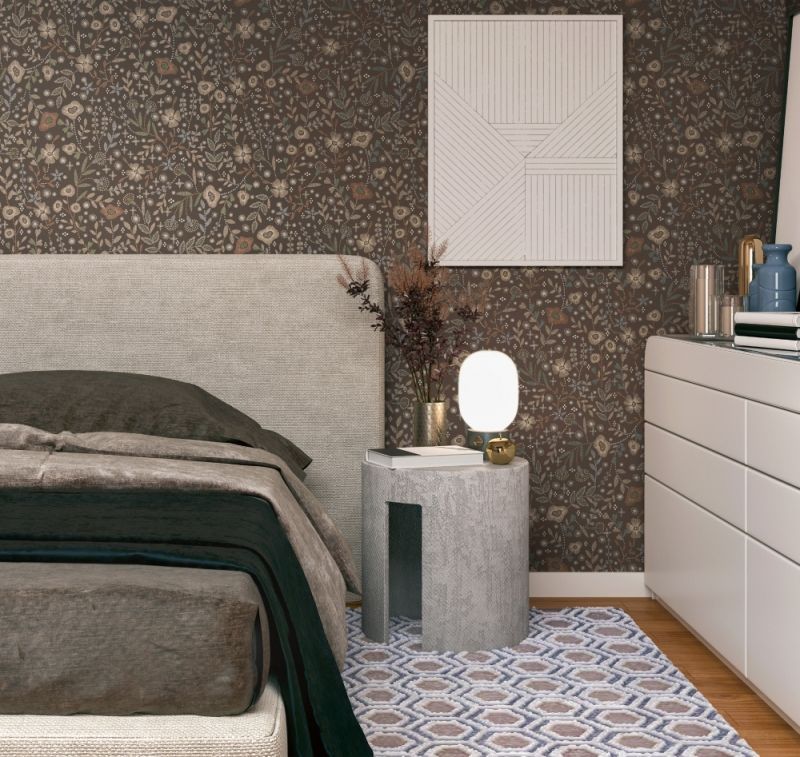 Флизелиновые обои Milassa Полинезия Plz4 010 для стен спальни