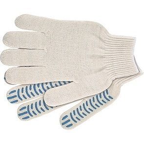 Перчатки х/б 7 нитей 10 класс с ПВХ Перчатки х/б 7 нитей 10 класс с ПВХ