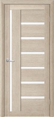 Дверь Т-3 ширина 90 см Эко Текс Стекло белое