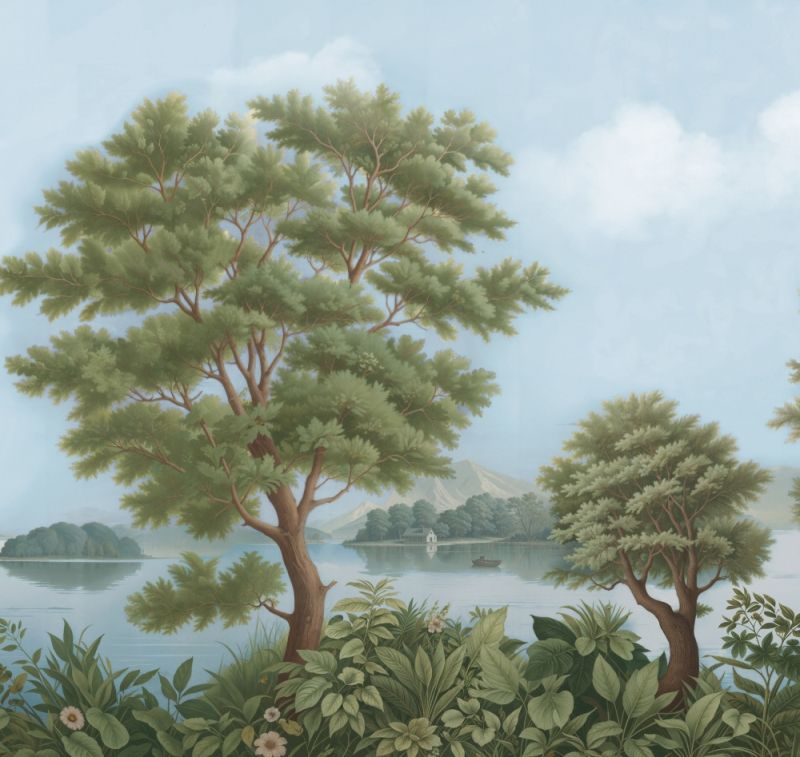 Флизелиновые фотообои Loymina Панорама (Вистерия) PNR1 005