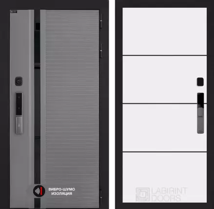 Входная дверь Пиано Смарт 2.0 панель 25