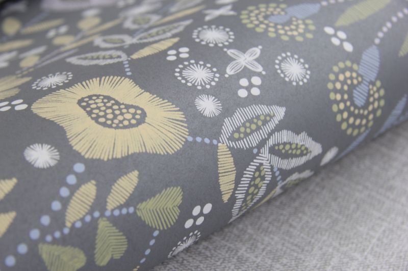 Флизелиновые обои Milassa Полинезия Plz4 008 для стен спальни