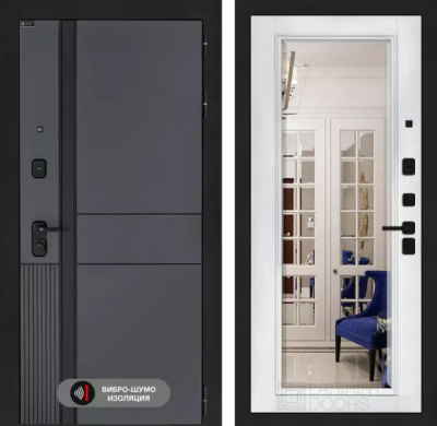 Входная дверь Эволаб с Зеркалом Фацет