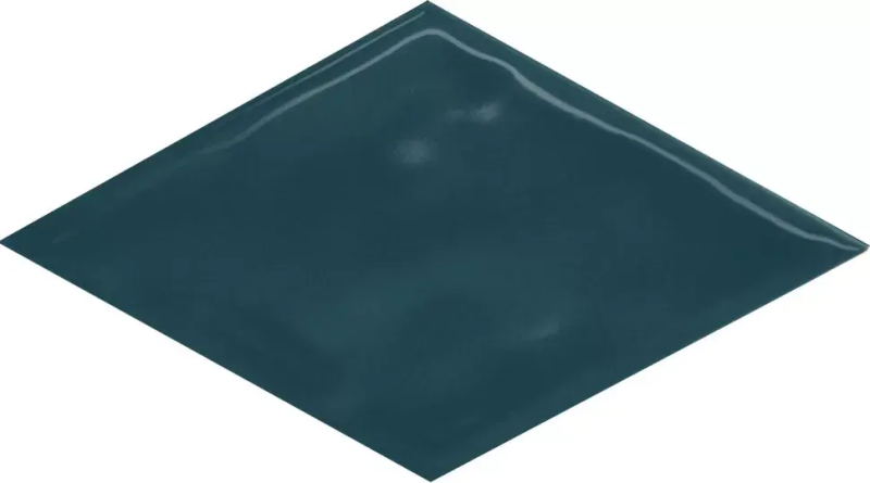 Декор Риад бирюзовый тёмный глянцевый 13,5x7,8x0,9