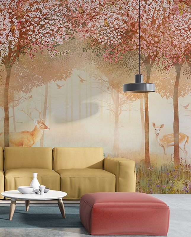 Графика Утро в лесу  ag0015