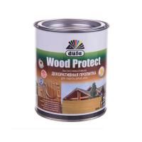 Пропитка для защиты древесины с воском Dufa Wood Protect (Бесцветный), 0,75 л