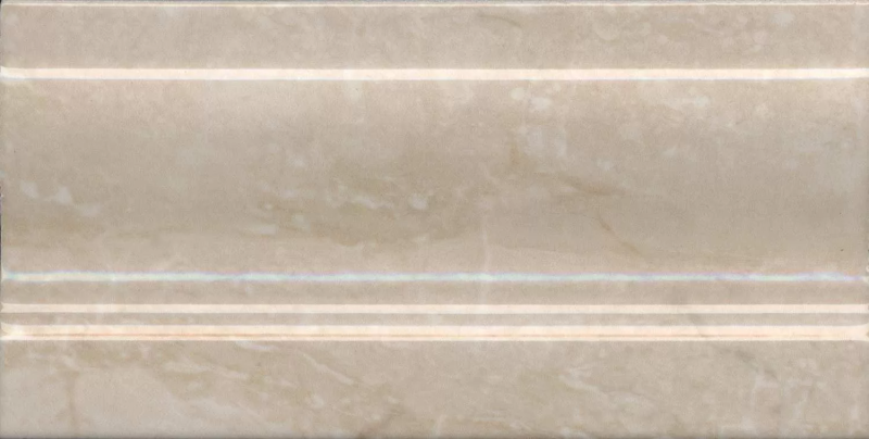 Плинтус Стемма бежевый глянцевый 20x10x1,3