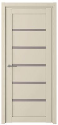 Дверь Вена ширина 80 см Винил Стекло мателюкс бронза