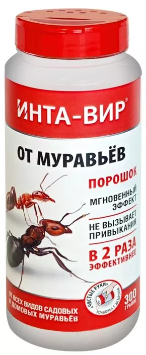 Средство от муравьев Инта-вир в банке 300г