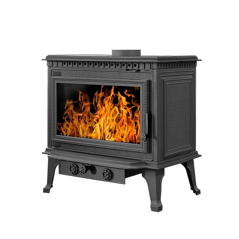 Печь-камин Везувий RICH-15 "Антрацит"