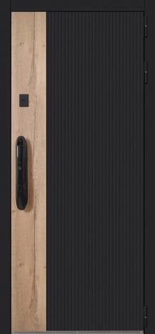 Стальная дверь «Конструктор» с биометрическим замком АСД