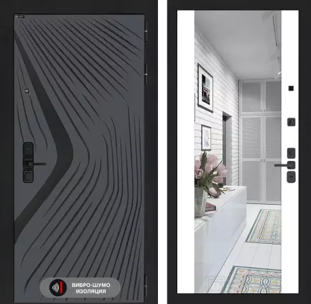 Входная дверь LEOLAB с Зеркалом Максимум