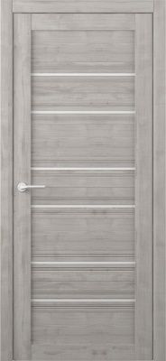 Дверь Техас ширина 40 см Софт Тач Стекло белое