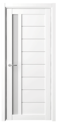 Дверь Севилья ширина 60 см Винил Стекло мателюкс