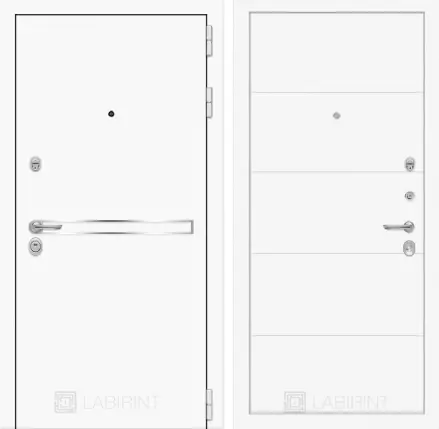 Входная дверь Лайн WHITE 13