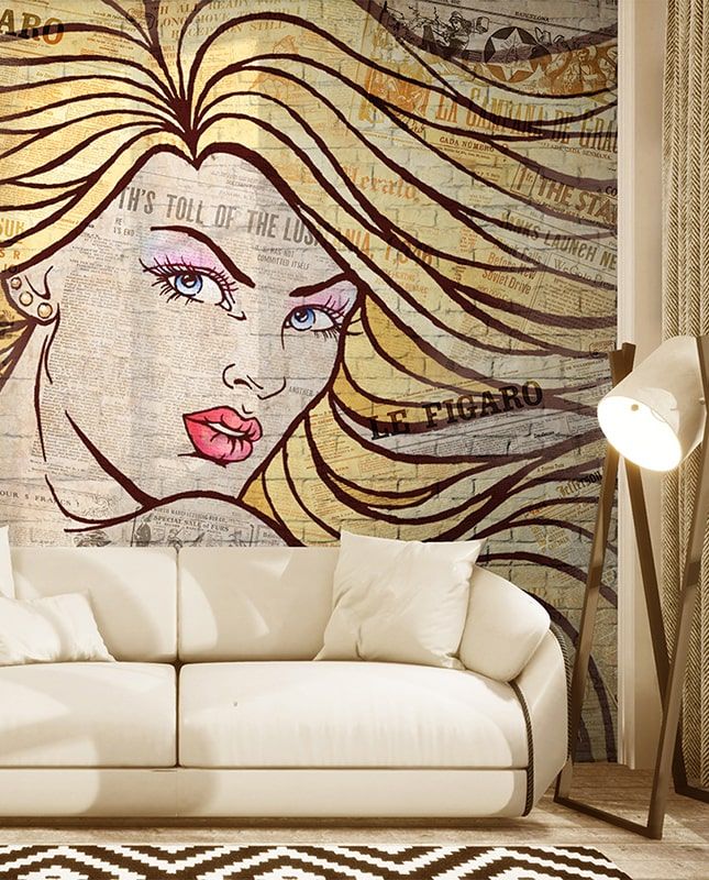 Графика Портрет девушки. ag0043