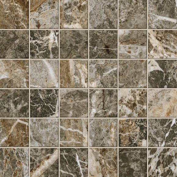Мозаика Forte Dei Marmi Quark Breccia di Car. Mosaic (610110001193)
