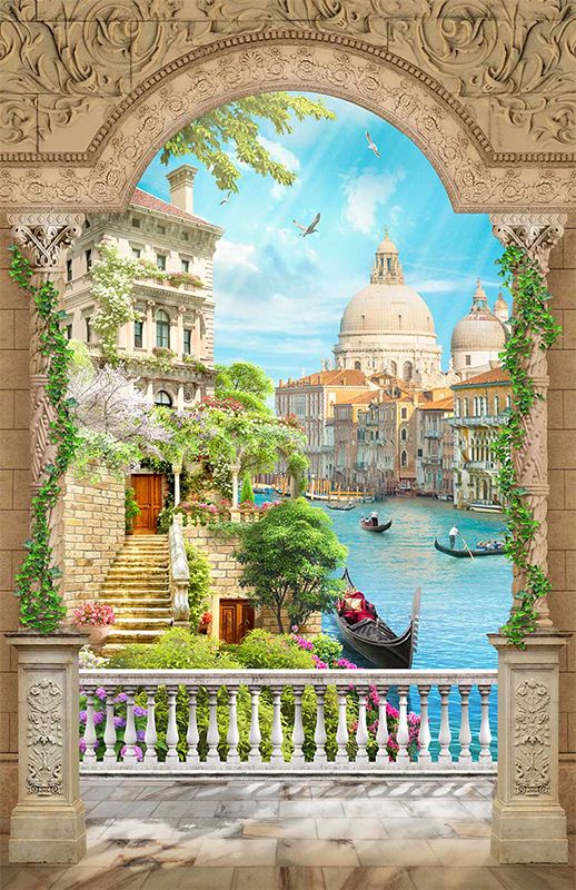 Фреска Современный Графический Дизайн 44213