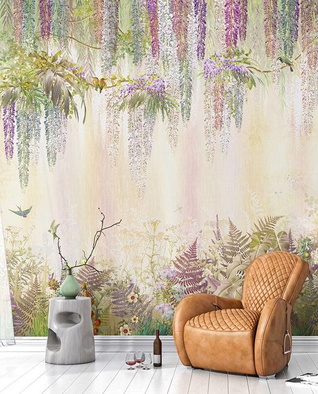 Графика Райский сад. Современное искусство.  ag0301