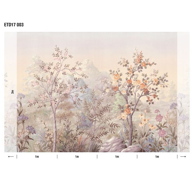 Флизелиновые фотообои Loymina Etude Vol. II (Художественное панно 2) ETD17 003