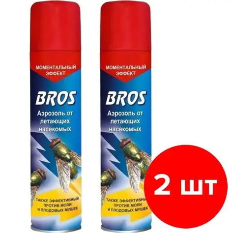 Аэрозоль от летающих насекомых "BROS", 250 мл