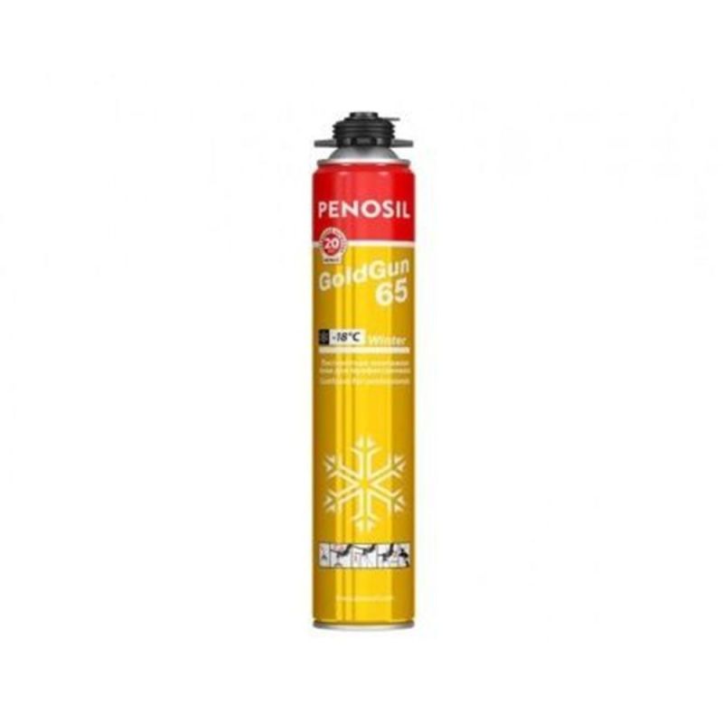 Пена монтажная профессиональная Penosil GoldGun-65, 880 мл