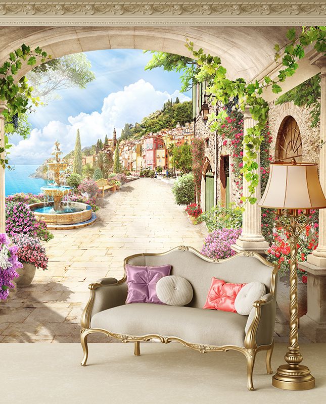 Фреска Современный Графический Дизайн 44466