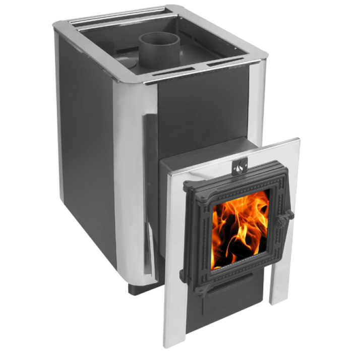 Печь для бани Термофор "ДоброПар" 14-18 (чугунная дверца со стеклом)