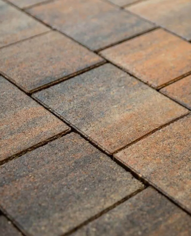 Тротуарная плитка Новый Город, Бронз 22 60 мм